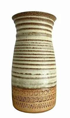 Buy Broadstairs Pottery Vintage Mid Century Modern Stoneware Vase 20 CM • 28£