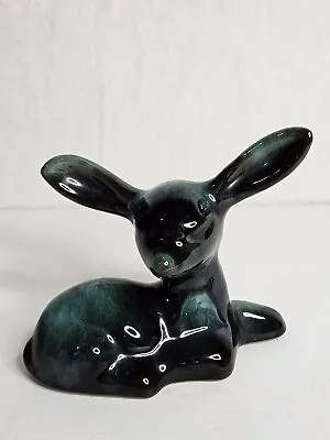 Buy Vintage Blue Mountain Pottery Glazed Fawn Deer Figurine Resting • 20.86£