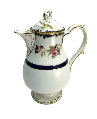 Buy Cauldon England Porcelain Hand Painted Teapot, Circa 1900. Floral Bouquets • 132.77£