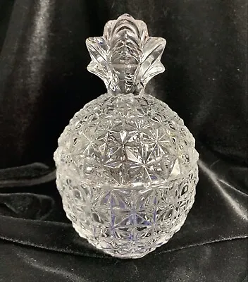 Buy Pineapple Shaped Candy Dish With Lid Glass Bowl Covered Mikasa • 17.91£