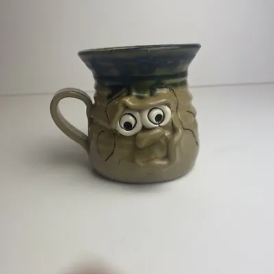 Buy Vintage Genuine Pretty Ugly Pottery Mug -made In Wales 1980-1990’s • 9.99£