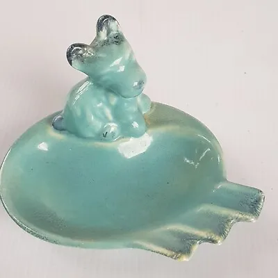 Buy Vintage Beswick Blue Dog Figurine Ash Tray - Stamped- 1930’s - Rare • 50.42£