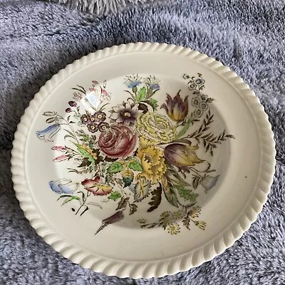 Buy Vintage ‘Garden Bouquet’ Soup Bowl Windsor Ware By Johnson Brothers • 4£