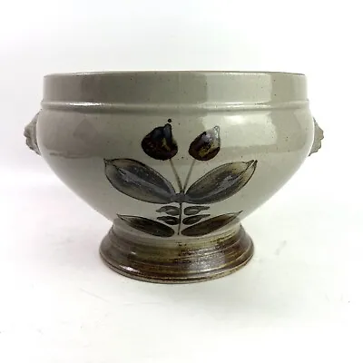 Buy Vintage French Studio Pottery Tureen Bowl Planter Grès De L'Arnon Stoneware • 20£