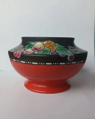 Buy Vintage Art Nouveau Shelley Pottery Vase 815 Fruits • 25£