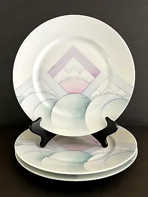 Buy Atelier D'Or 12  Chop Plates Paris, France Memphis Style Set Of 3 • 37£