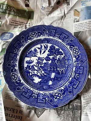 Buy Antique John Maddock A Sons England Ironstone “Blue Willow” Bread & Butter Plate • 23.65£