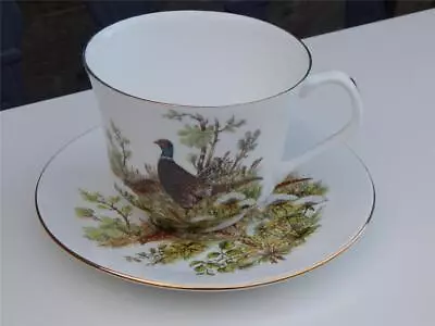 Buy Queen's Queens Pheasant Breakfast Cup And Saucer. Fine Bone China. England • 14.97£