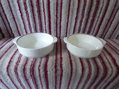 Buy 2 X Parkstone Poole Soup Bowls Pottery 5.5   • 4.99£