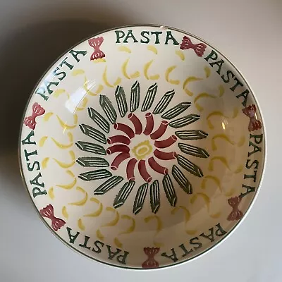 Buy Vintage Emma Bridgewater PASTA Pasta Serving 11” Bowl 1994 AF • 30£