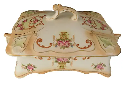 Buy Crown Ducal Ware Vintage Dressing Table Trinket Box A G Richardson REPAIRED • 9£