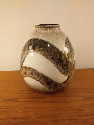 Buy 1960s West German Pottery Vase By Bay 18cms Tall • 30£