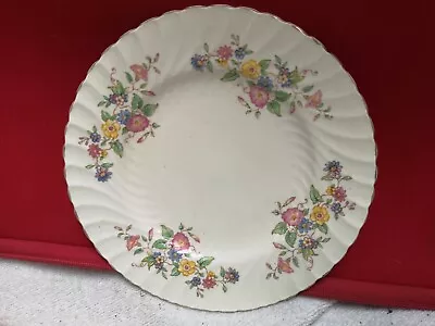 Buy Burleigh Ware Floral Design Side Plate • 2.90£