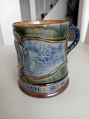 Buy Antique Royal Doulton Lord Nelson Mug Circa 1905. • 180£