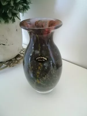 Buy Phoenician Glass Vase Malta Studio Bud Colorful Home Decor Posy Stamped • 11.20£