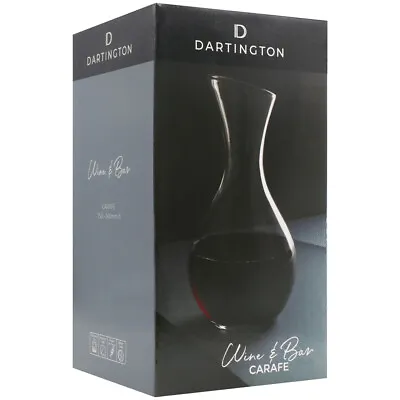 Buy Dartington Carafe 750ml Lead Free Crystal Wine & Bar Collection Dishwasher Safe • 34.49£
