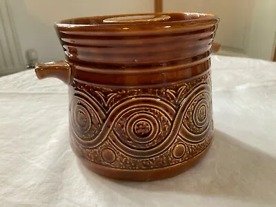 Buy Saxony Ellgreave Brown Casserole Tureen Pot With Lid • 5£