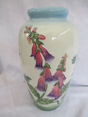 Buy Old Tupton Ware Large Vase Foxgloves & Peonies / 12   • 60£
