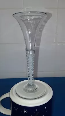 Buy Georgian Opaque Twist Wine Glass • 59.99£