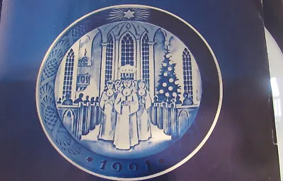 Buy Rare Royal Copenhagen.”The Festival Of Santa Lucia”. 1991. 7”Christmas Plate. • 5£