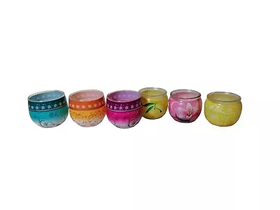 Buy 3 Glade 3 Unbranded GLASS TEA LIGHT/CANDLE Holders Just Glass • 4£