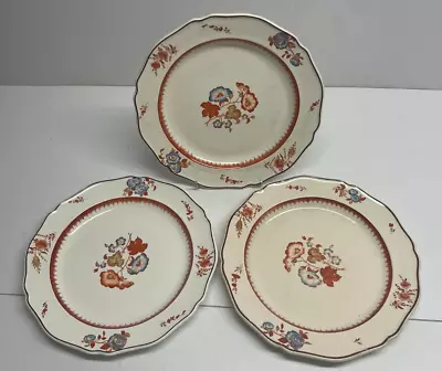 Buy WEDGWOOD ANTIQUE Ceramic Plates Set Of 3 From 19th England ( F64) • 22.55£