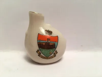 Buy Vintage Antique Crested China Sandgate Roman Vase Grafton England • 9.99£