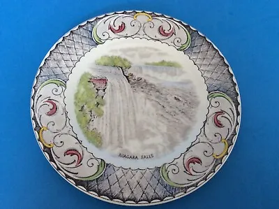 Buy Vintage Swinnerton Pottery Plate Of Niagara Falls - Staffordshire • 4.99£