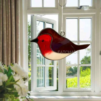 Buy Suncatcher Stained Glass Rainbow Window Decoration With Free Suction Cup Hook • 9.95£