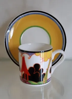 Buy Clarice Cliff Wedgwood Reproduction Cafe Chic Cup Saucer Summerhouse • 25£