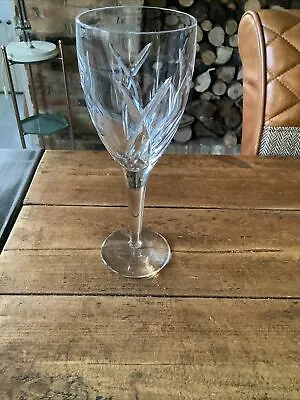 Buy 1 Lovely  Signature  Wine Glass By Waterford Crystal John Rocha Signed 23cm Tall • 22£