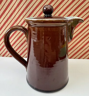 Buy Lovely Vintage DENBY Homestead COFFEE  Tea Pot Great Condition Stoneware Brown • 9.95£