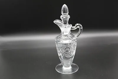Buy Vintage Elegant Glassware HEISEY Ipswich #1405 Oil Cruet 2 OZ Crystal (A) • 46.30£
