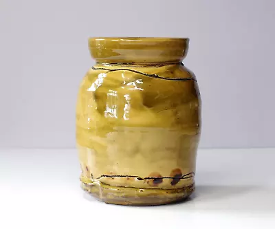 Buy Jean-Nicolas Gérard Studio Pottery: Sgraffito Slipware Vase, 20 Cm • 120£