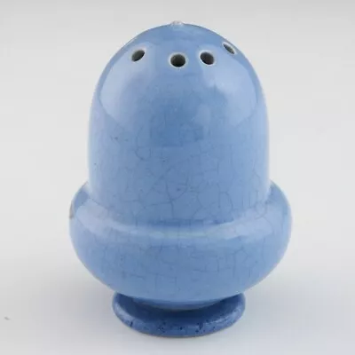 Buy William Moorcroft Pale Blue Pepper Pot C1935 • 5£