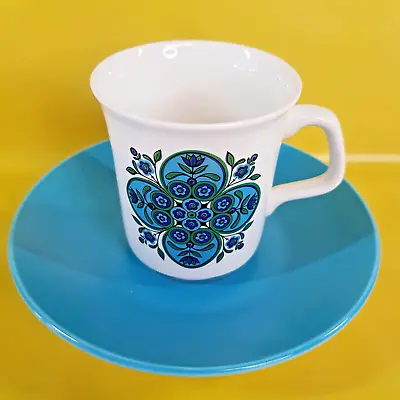 Buy J & G Meakin Studio Pottery Impact Coffee Cup Saucer Jessie Tait Design 1960s • 7.99£