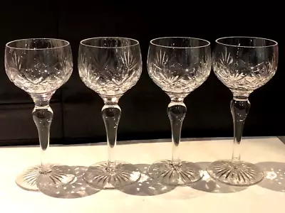 Buy Stuart Crystal Ludlow Pattern Hock Wine Glasses • 34£
