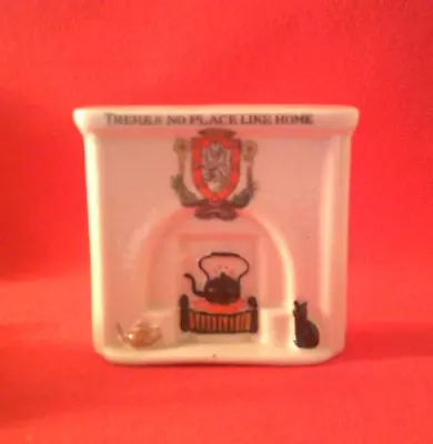 Buy Arcadian Crested China Fireplace (Theres No Place Like Home). Llandiloes • 4.99£