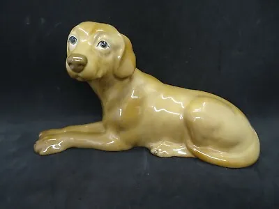 Buy Vintage Szeiler Ceramic Golden Labrador, Hand Painted, No 76/7 • 15£