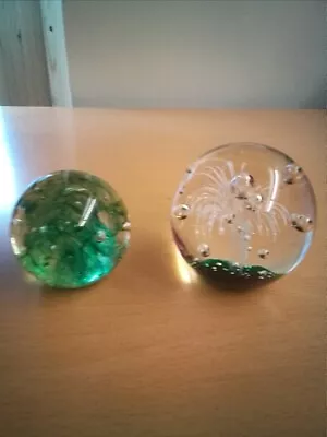 Buy Vintage Langham Green  Paperweight Art Glass & Paperweight ❤️CHARITY  • 9£