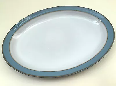 Buy Vintage Denby Colonial Blue Oval Serving Platter • 30£