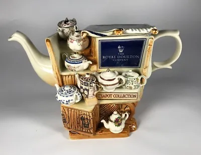Buy Vintage 1998 Paul Cardew LE Signed Royal Doulton Large Market Stall Teapot • 1,438.56£