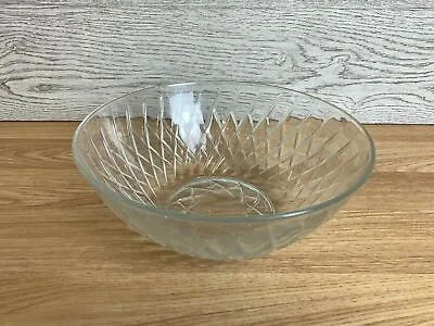 Buy Beautiful Cut Glass Bowl With Star Pattern 7.5  Across  • 19.57£
