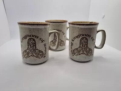 Buy 3 Vintage Dunoon Ceramics Viking Kingdom Of Jorvik Mugs Made In Scotland Rare  • 39.99£