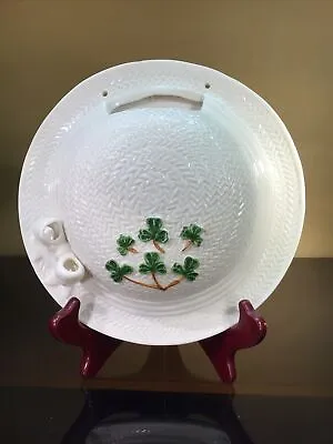 Buy Vtg Porcelain St. Patrick Day Irish Bonnet & Shamrock Wall Pocket Vase 8” • 18.46£
