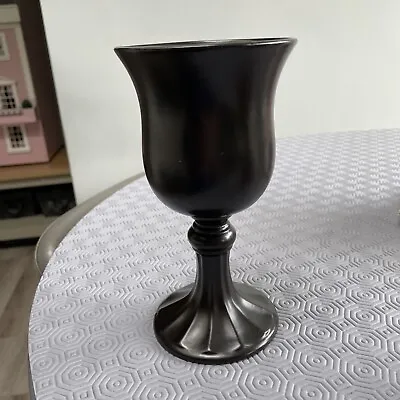 Buy  Vintage Beswick Pottery Large Chalice Goblet Black 1936 England  • 7£
