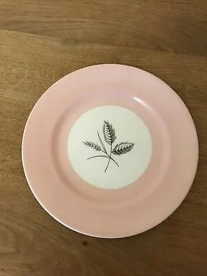 Buy Queen Anne  Harvest Pink  Pattern  16cm Diam  Plate • 2.95£
