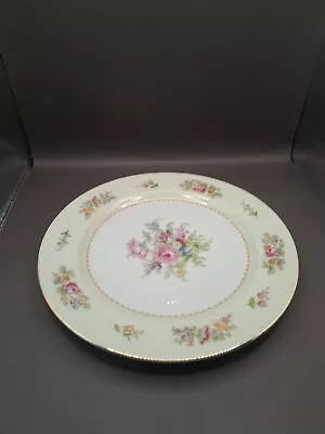 Buy Noritake China Empire Dinner Plate Flower Bouquet Gold Border Vintage Japan GUC • 9.53£
