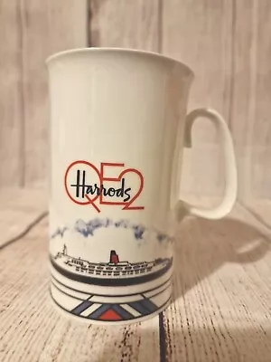 Buy Harrods QE2  Coffee Mug, Fine Bone China, Made In England. Approx 12cm High.x8cm • 8.99£