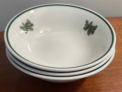 Buy Set Of 3 Johnson Brothers Victorian Christmas  Soup Cereal Bowls 6  • 20.82£